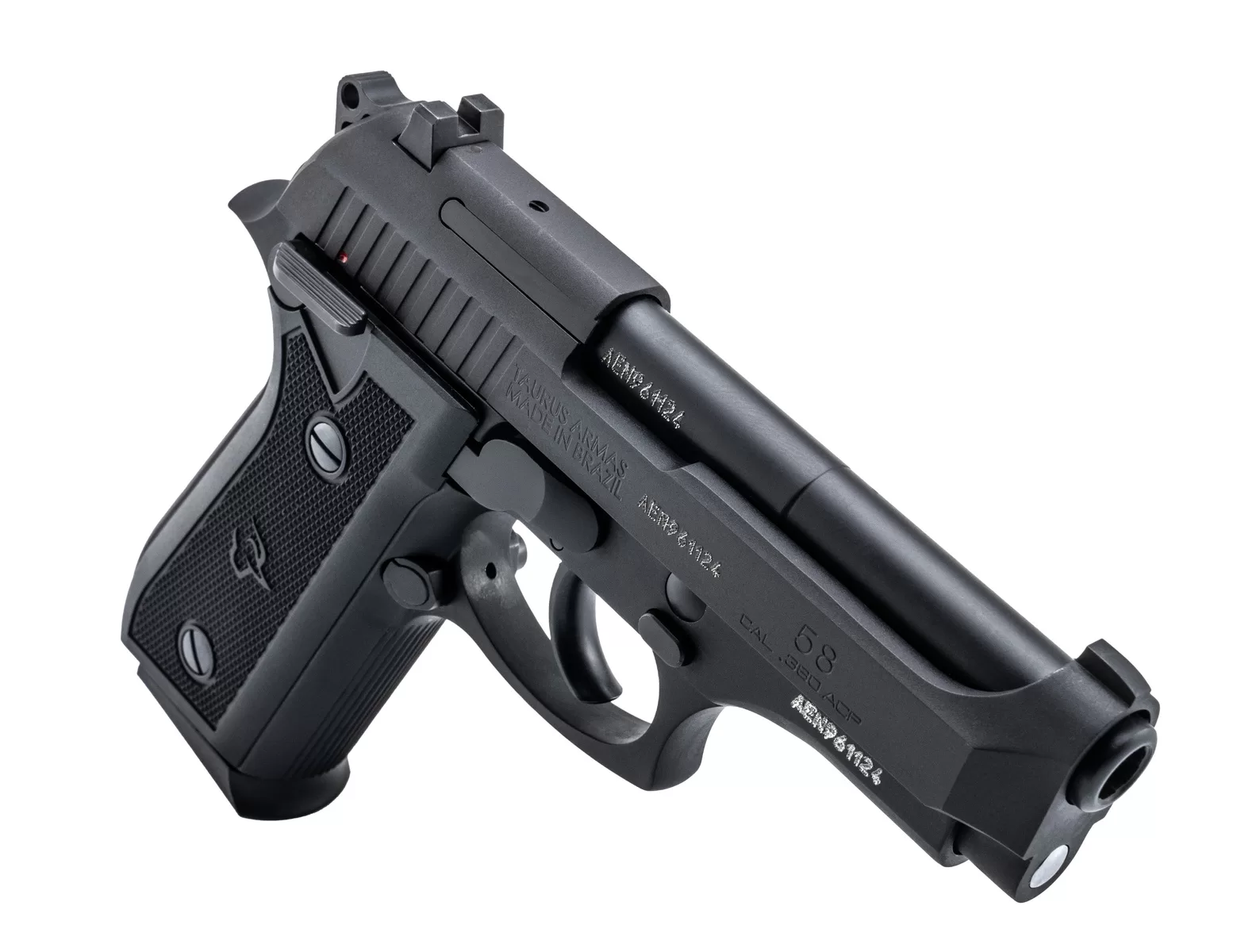 Taurus 58 380 ACP — left quarter view