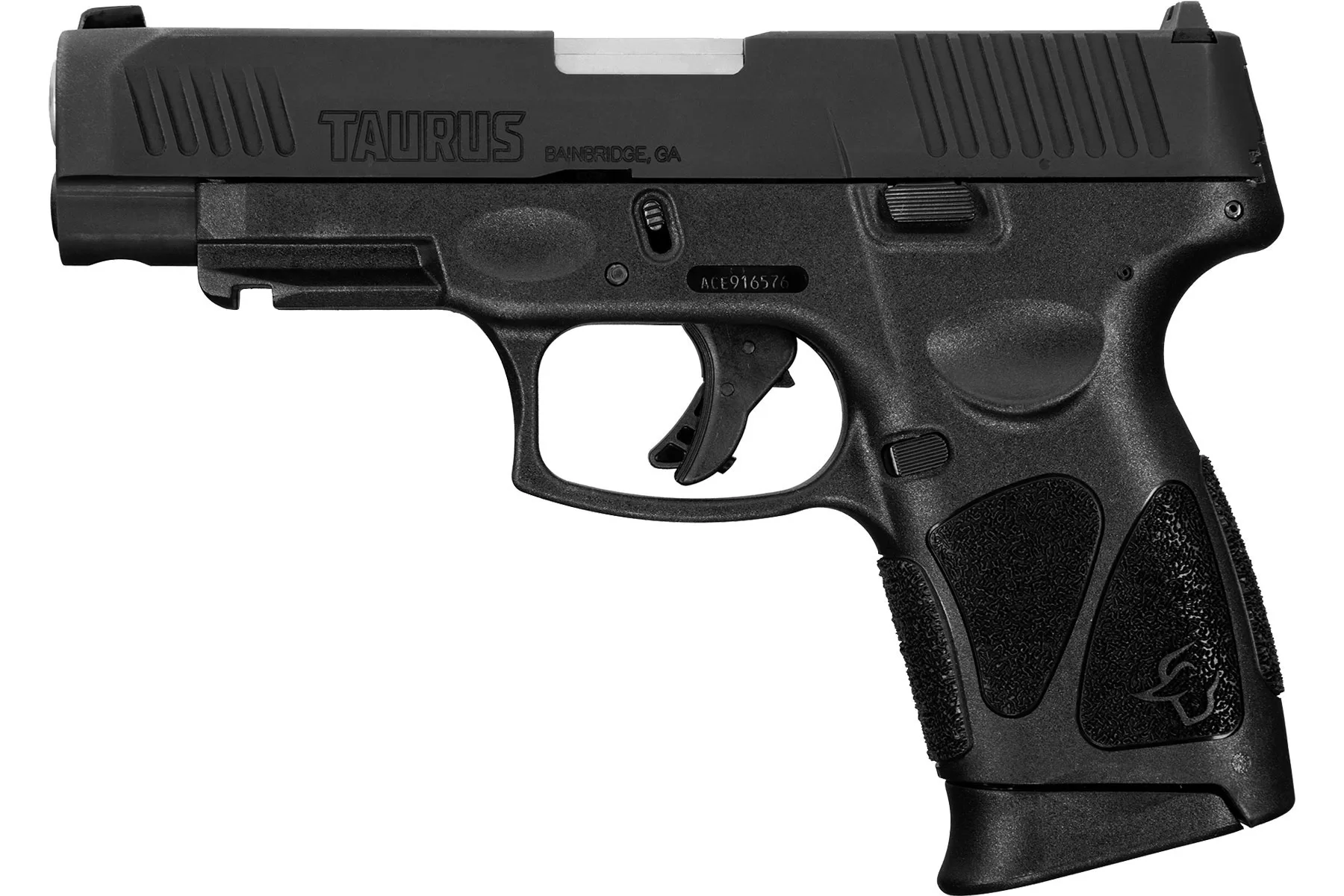 Taurus G3XL 9mm — left side view