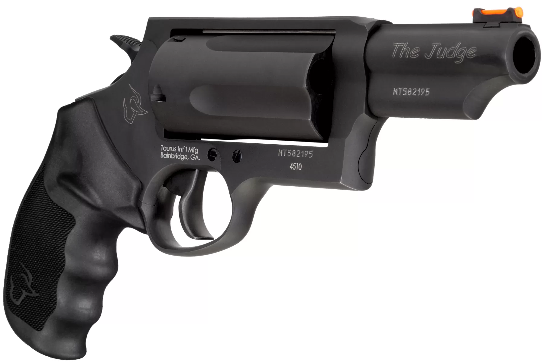 Taurus Judge Magnum 45 Colt / 3" 410, 3" Barrel — right quarter view